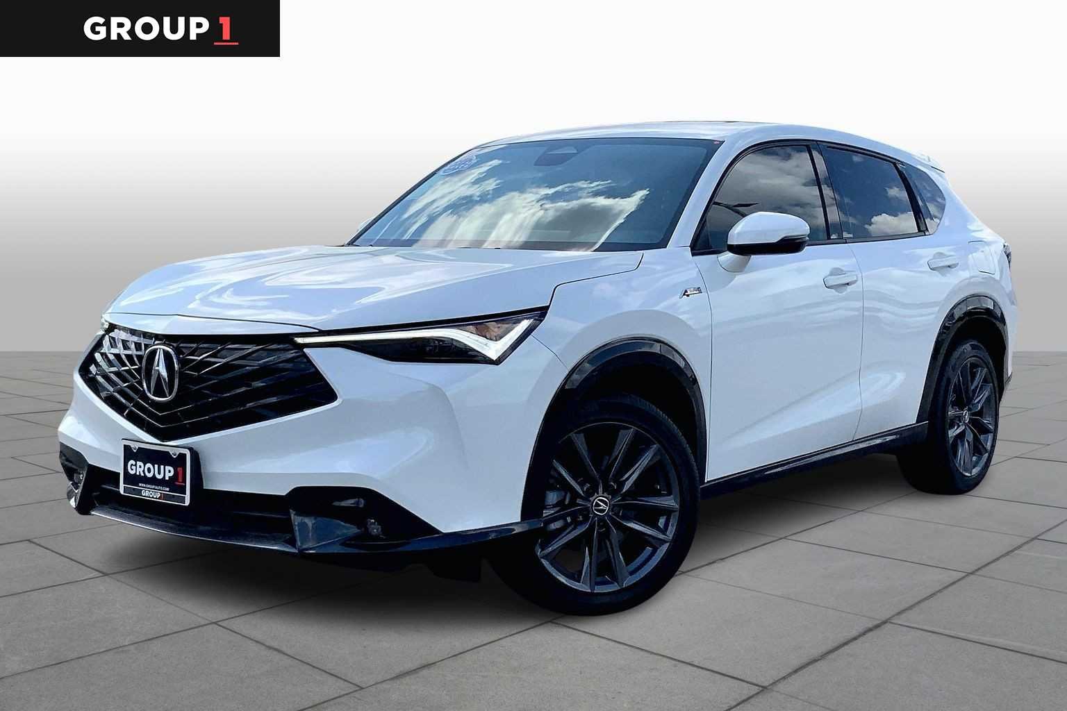 Platinum White Pearl 2025 Acura ADX SH-AWD with A-SPEC Package SUV / Crossover All-Wheel Drive Continuously Variable Transmission