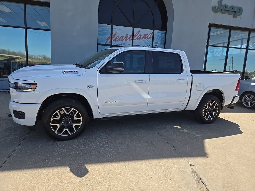 New 2026 Bright White Clear-Coat Exterior Paint RAM Laramie image 4