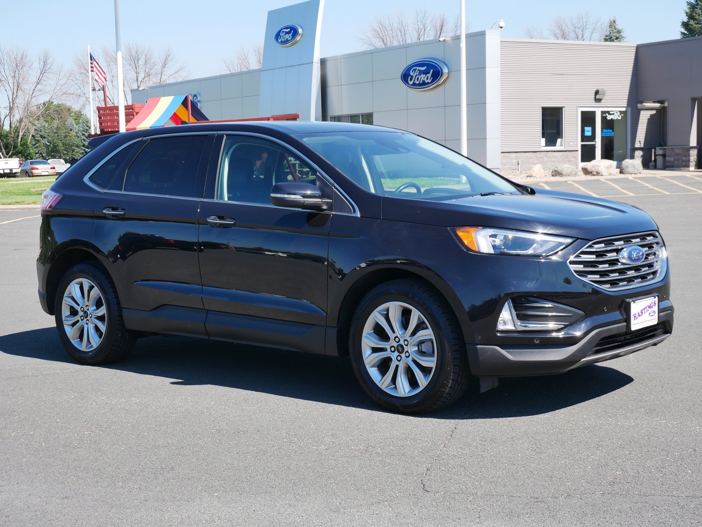 Used 2024 Black Ford Titanium image 7