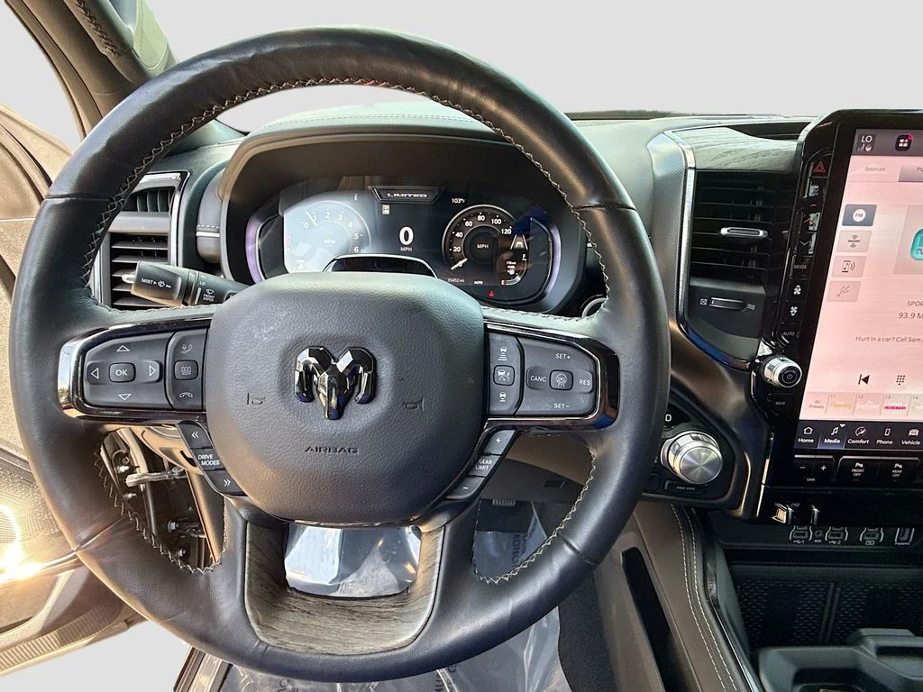 Certified Used 2026 Diamond Black Crystal Pearlcoat Ram Limited image 12