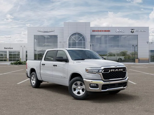 New 2026 Bright White Clear-Coat Exterior Paint RAM Big Horn/Lone Star image 6