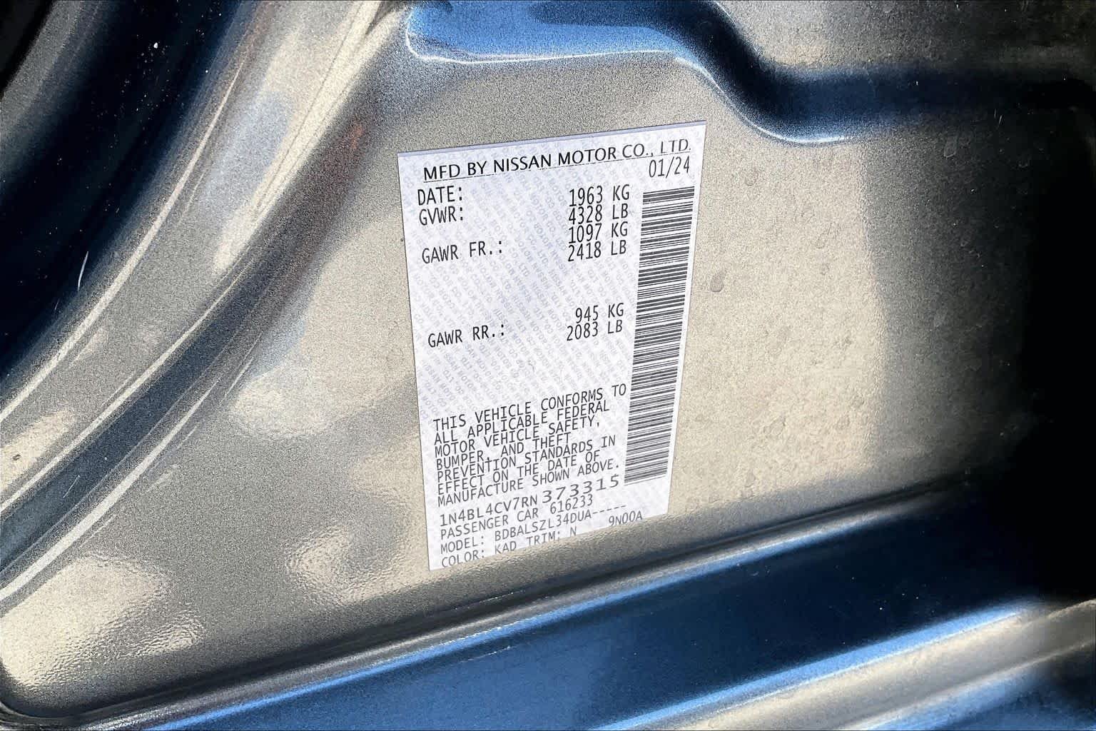 Used 2024 Gun Metallic Nissan 2.5 SR image 34