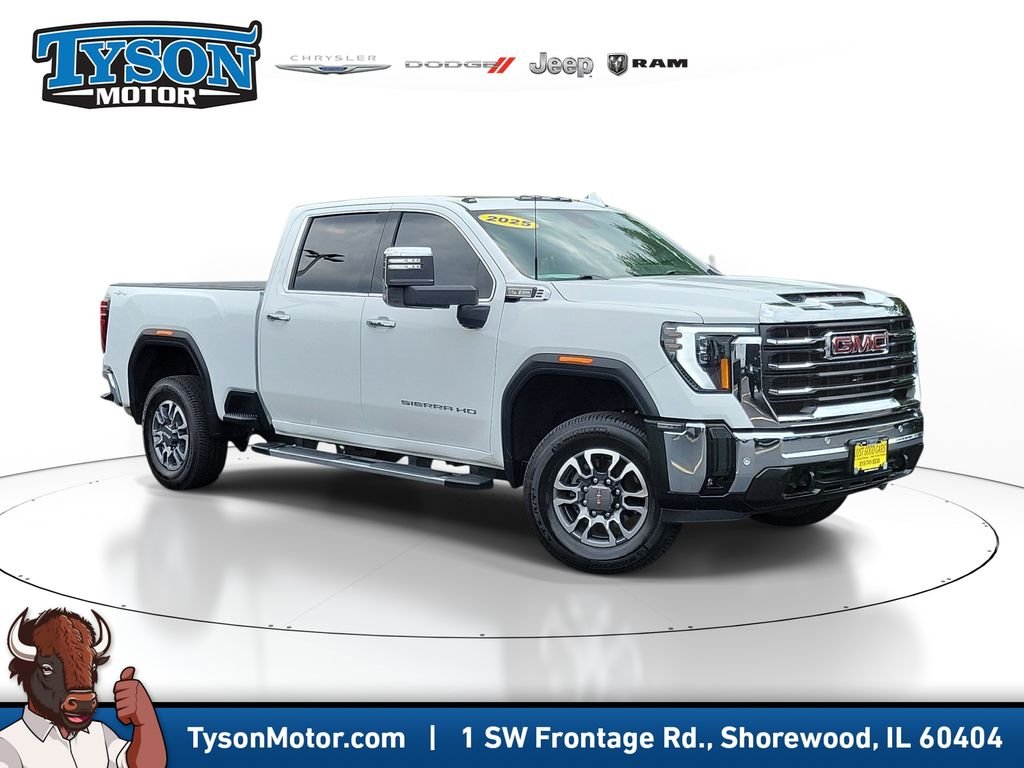 Used 2025 White GMC SLT image 1