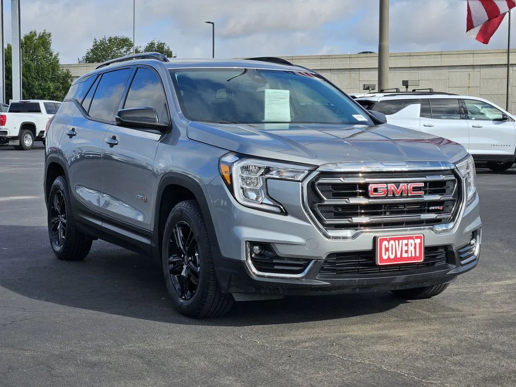 Used 2024 Silver GMC AT4 image 3