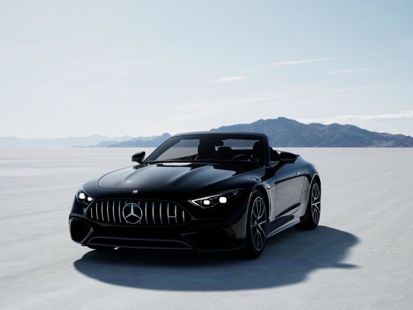 New 2026 Obsidian Black Metallic Mercedes-Benz AMG® SL 55 Roadster image 83