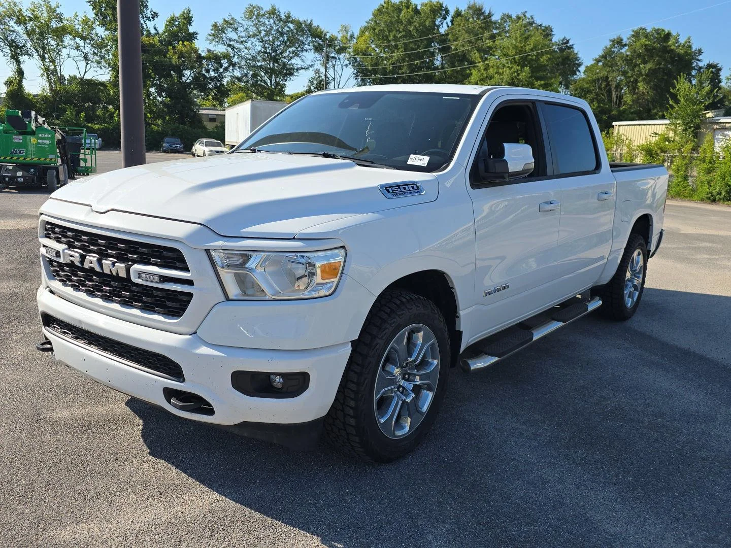 Used 2024 Bright White Clearcoat Ram Big Horn image 8
