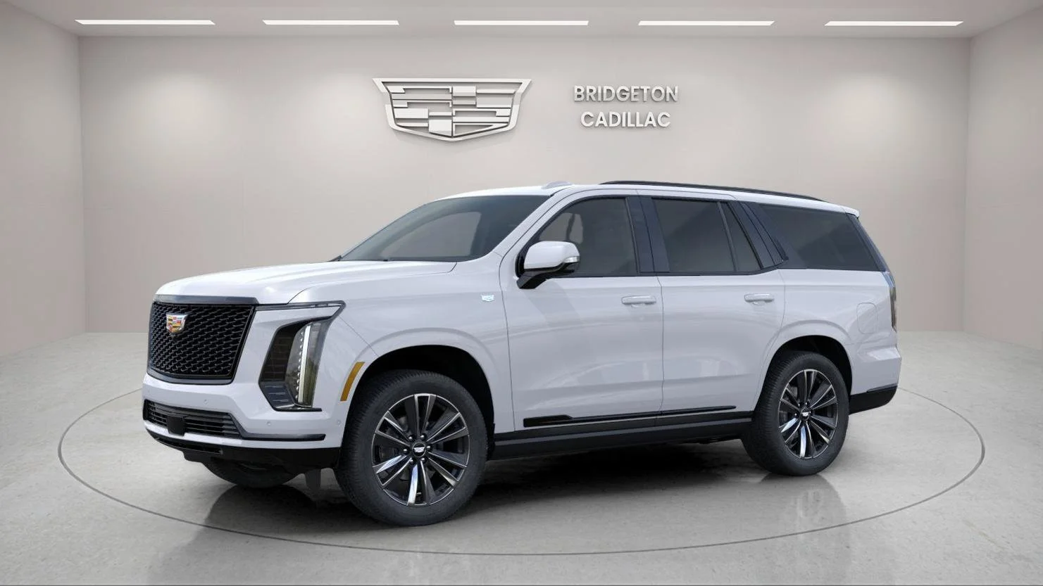 New 2026 Vibrant White Tricoat Cadillac Sport image 9