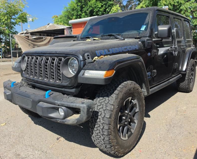 Used 2024 Black Jeep Rubicon X 4xe image 2