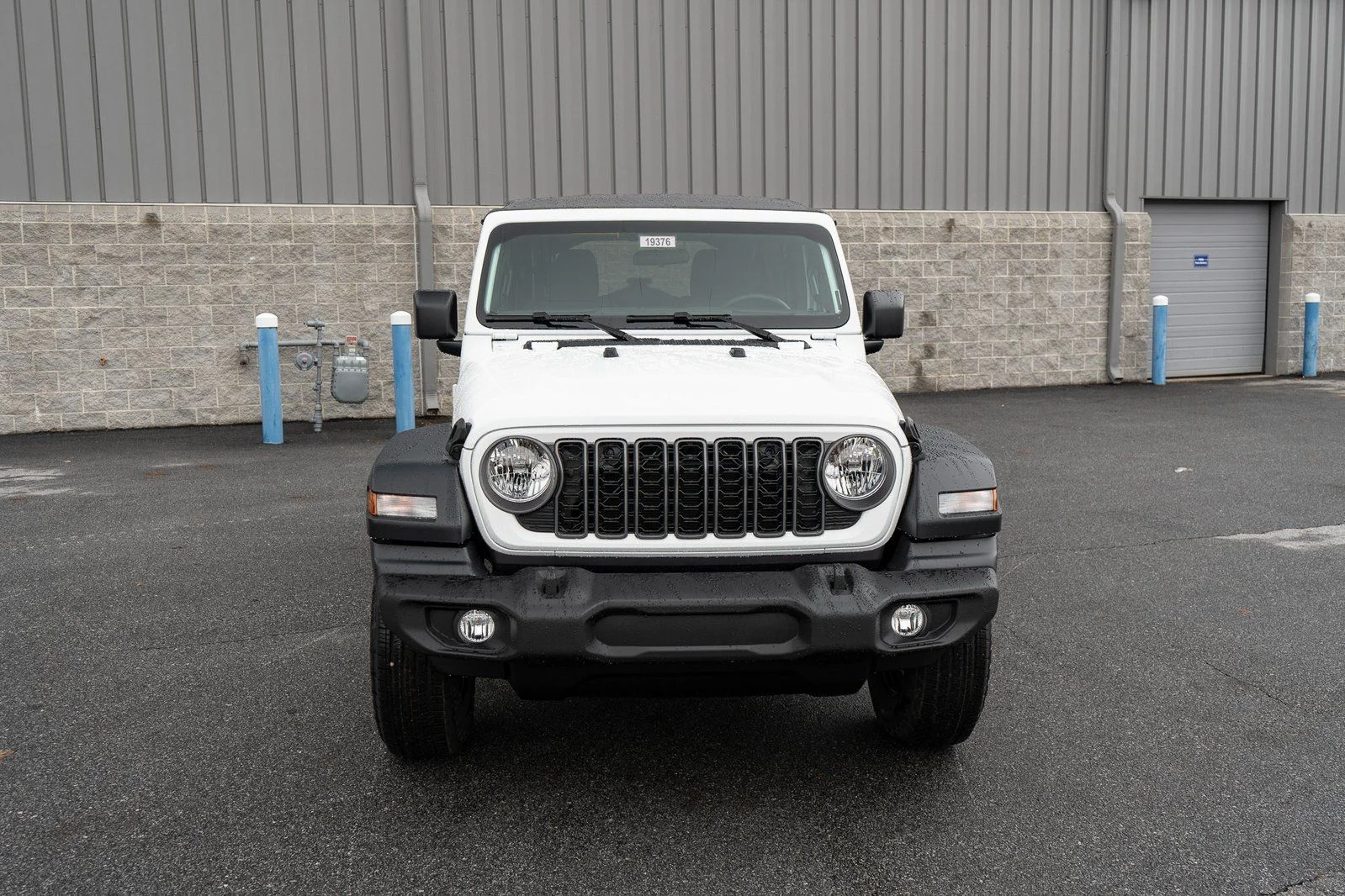 New 2026 Bright White Clearcoat Jeep Sport image 2