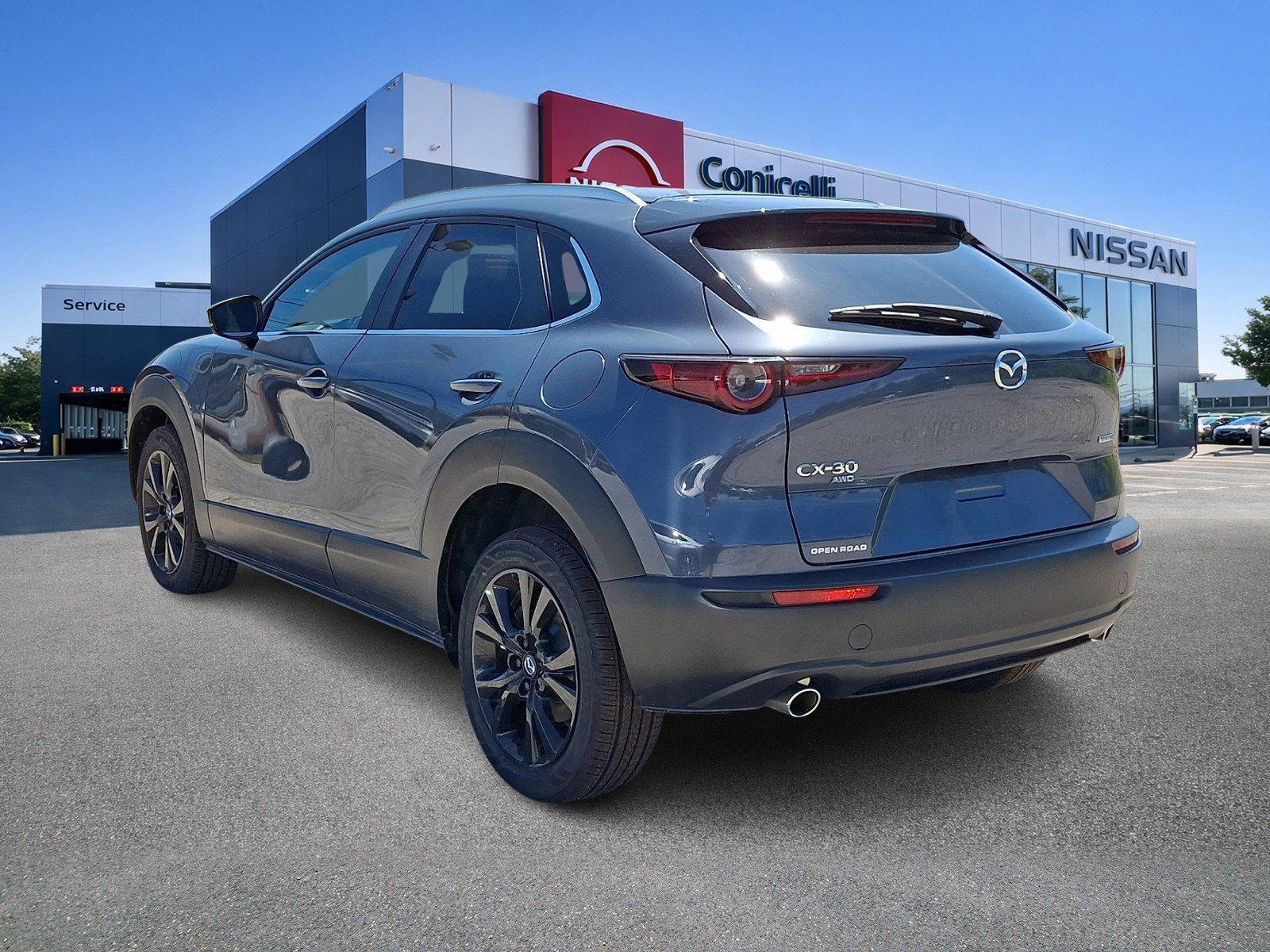 Used 2023 Polymetal Gray Metallic Mazda 2.5 S Carbon Edition image 3