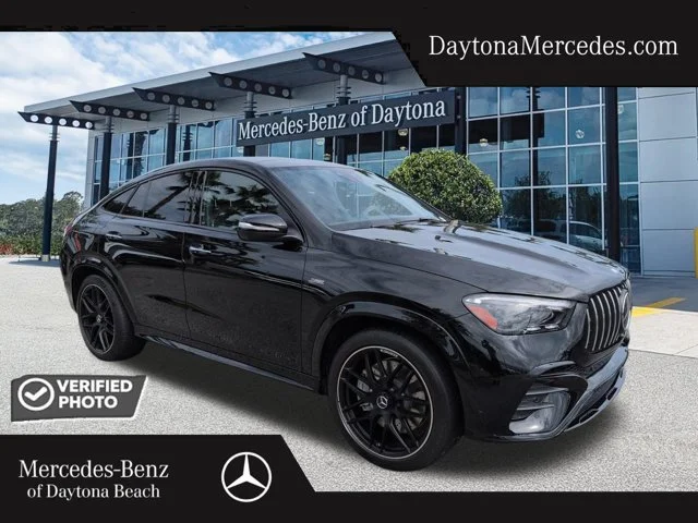 Certified Used 2025 Black Mercedes-Benz GLE 53 AMG® image 1