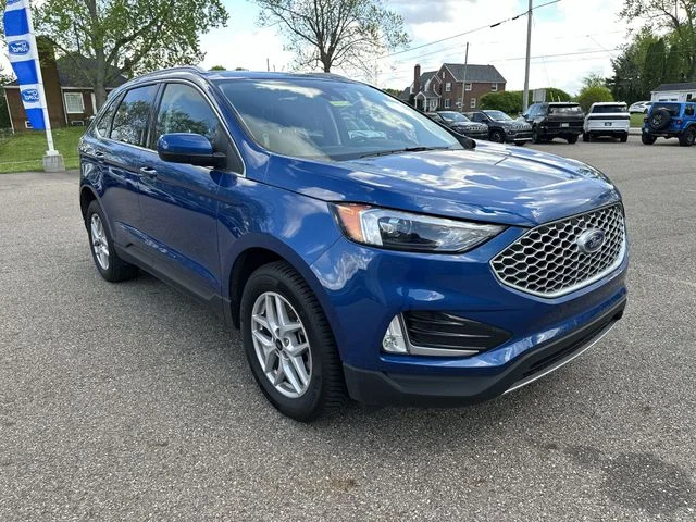 Certified Used 2024 Blue Ford SEL image 11