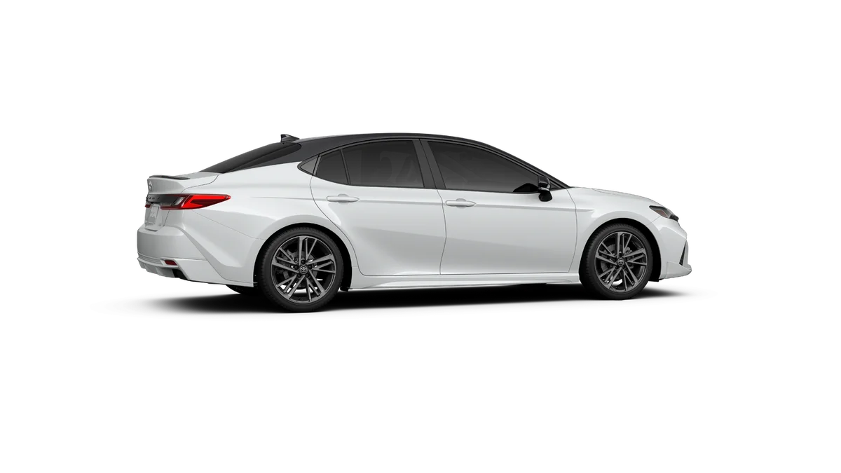 New 2027 Wind Chill Pearl with Midnight Black Metallic roof Toyota XSE image 11