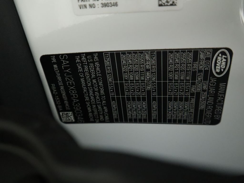 Certified Used 2024 Fuji White Land Rover S image 34