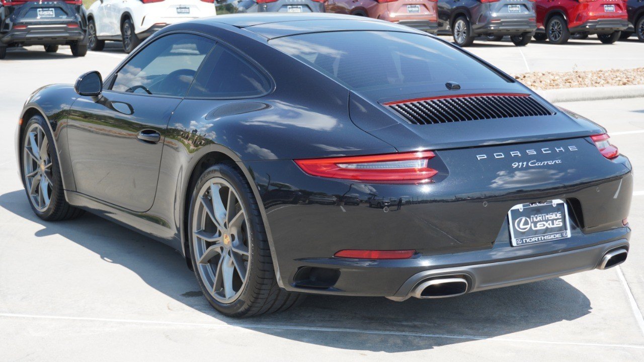 Used 2017 Black Porsche Carrera image 9