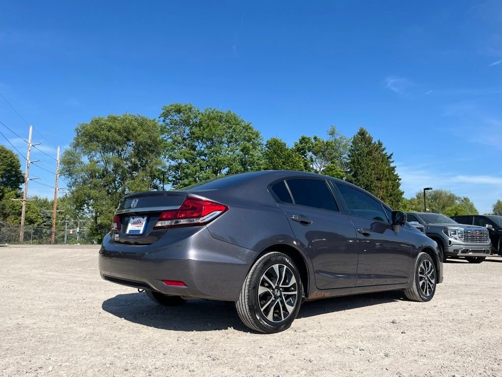 Used 2015 Crystal Black Pearl Honda EX image 9