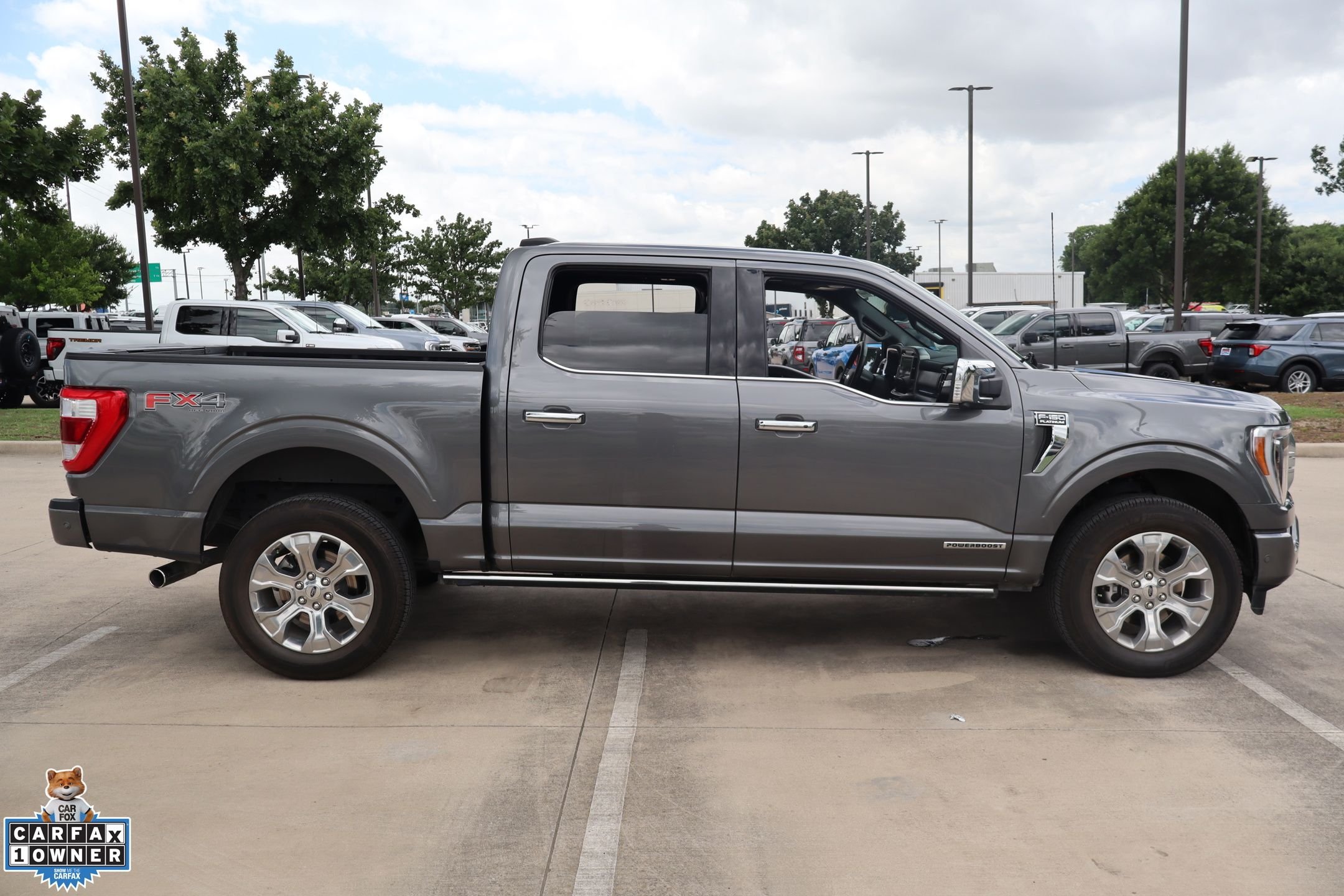 Certified Used 2023 Gray Metallic Ford Platinum image 2