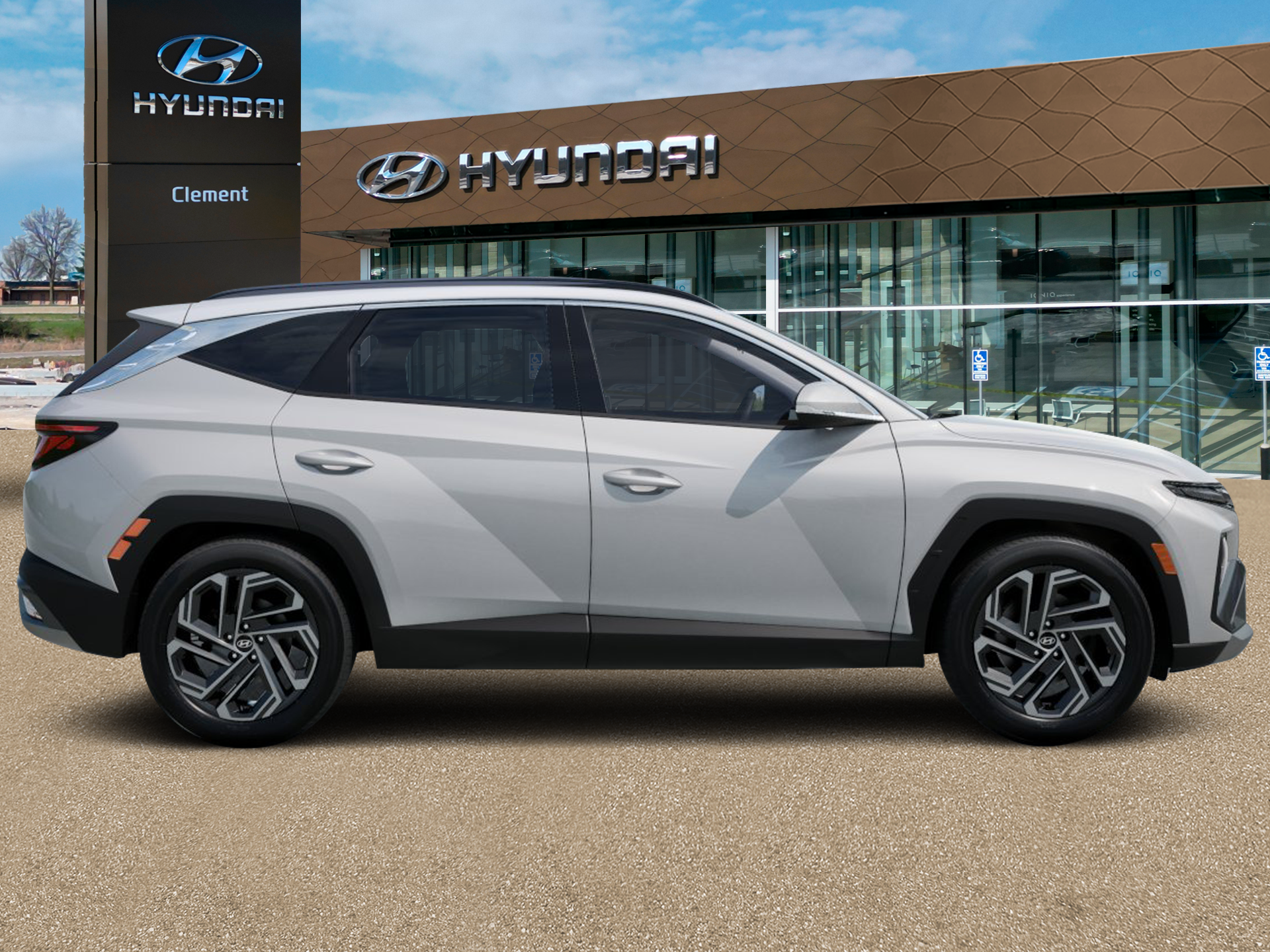 New 2026 White Hyundai SEL Plus AWD image 6