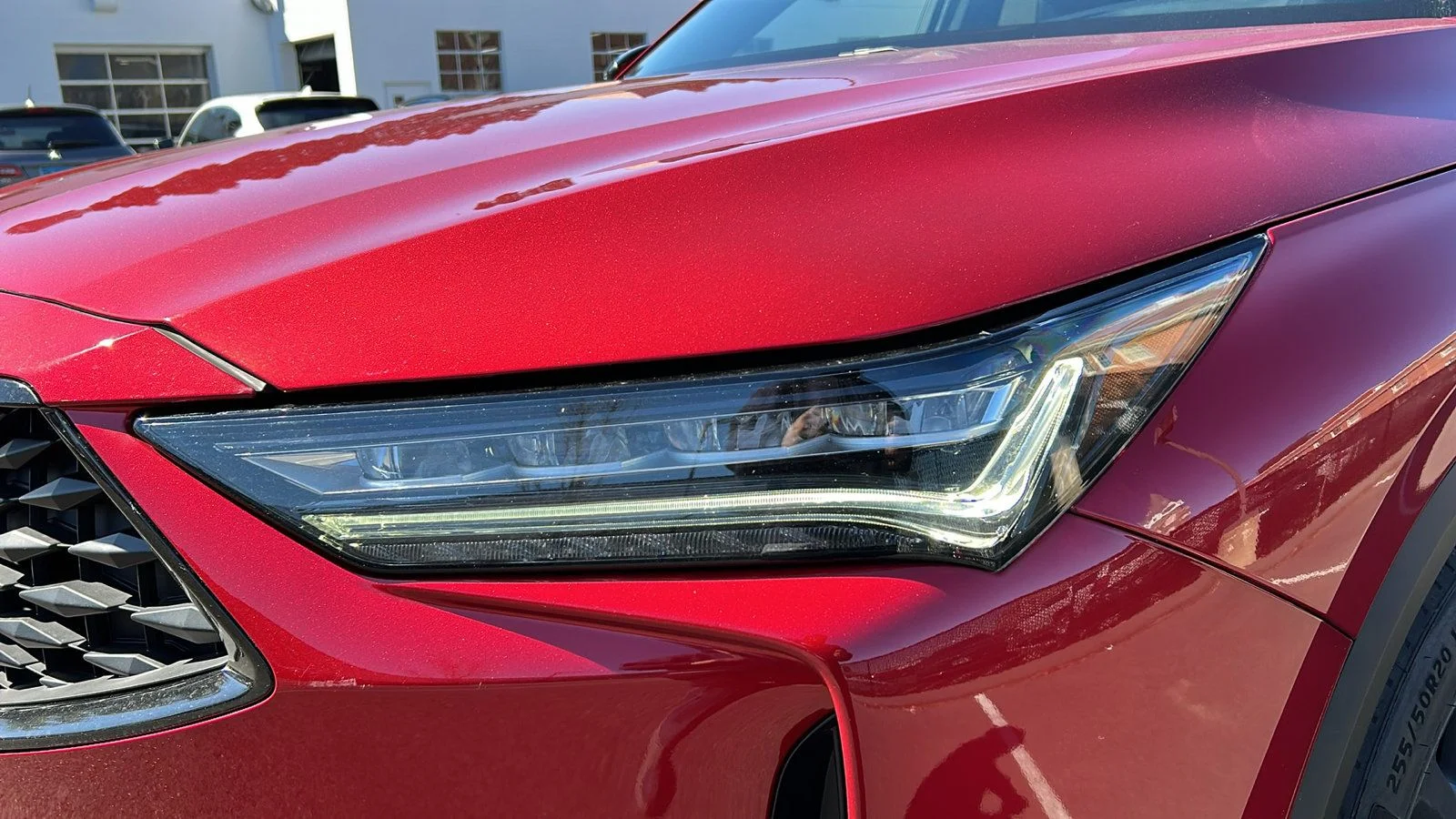 Certified Used 2023 Performance Red Pearl Acura SH-AWD with A-Spec Package image 5