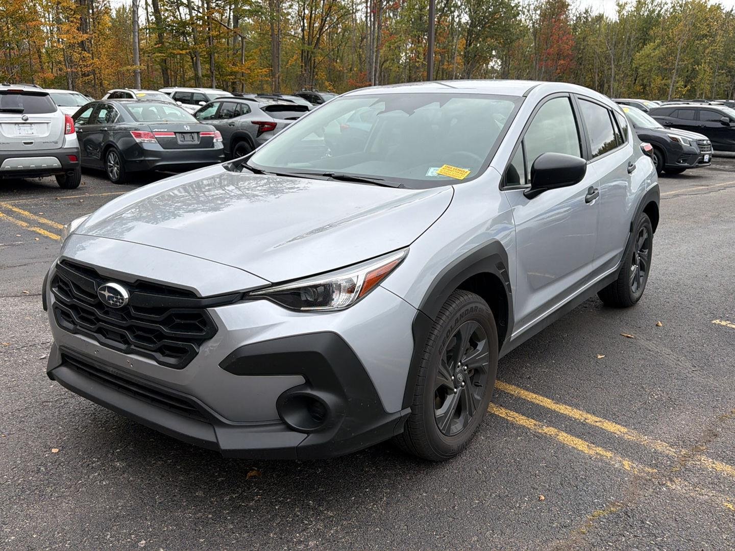 Used 2024 Ice Silver Metallic Subaru Base image 8