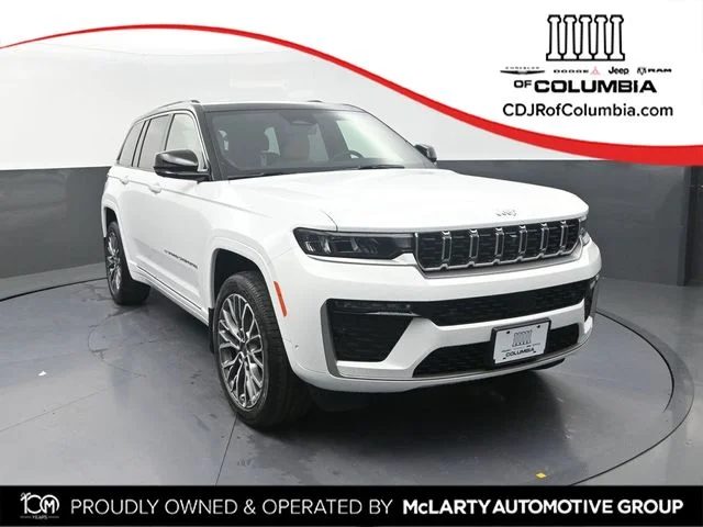 New 2026 Bright White Clear-Coat Exterior Paint Jeep Summit image 1