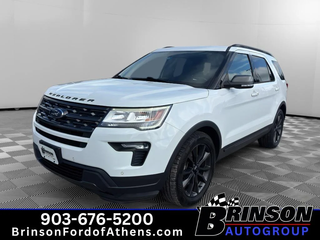 Used 2018 Oxford White Ford XLT image 1