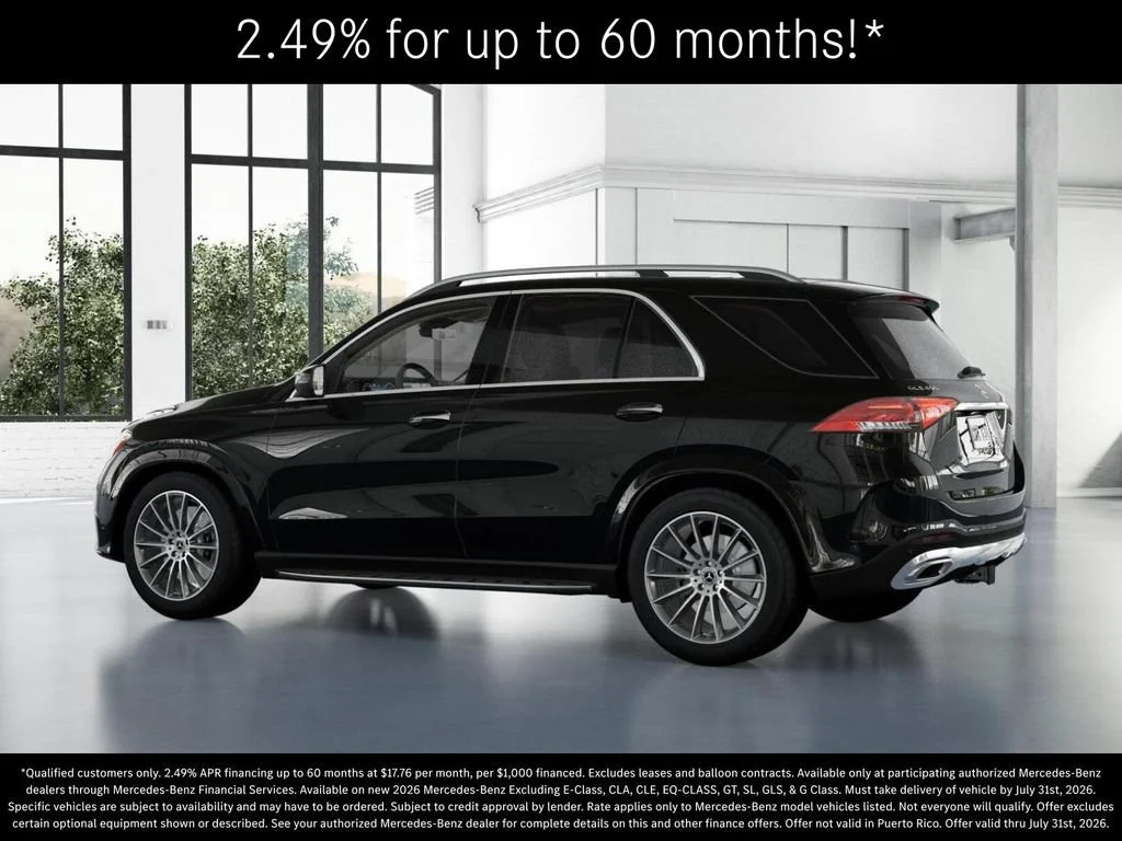 New 2026 Obsidian Black Metallic Mercedes-Benz GLE 450 image 73