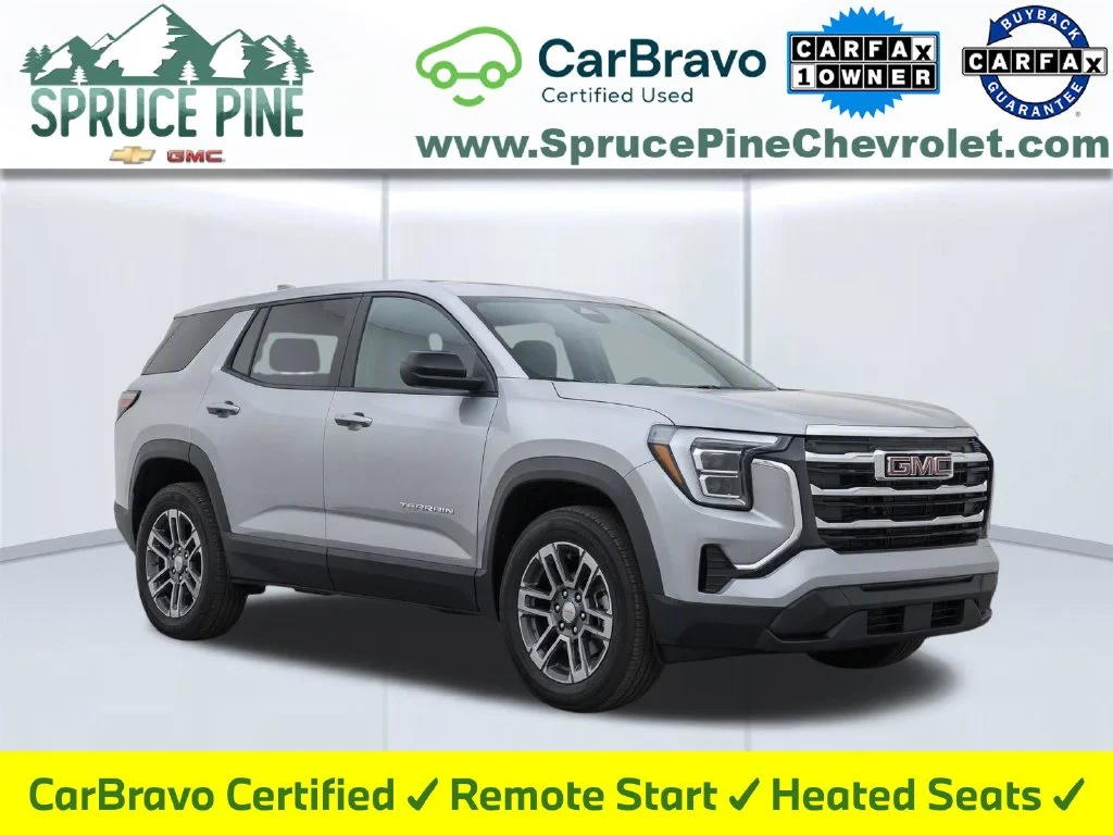 Certified Used 2025 Silver GMC Elevation image 1