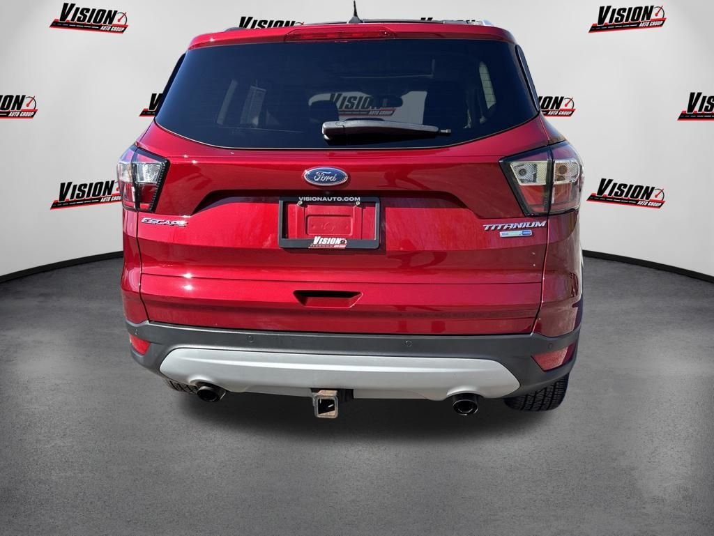 Used 2018 Red Ford Titanium image 6