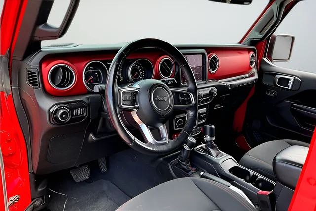 Used 2018 Red Jeep Unlimited Rubicon image 14