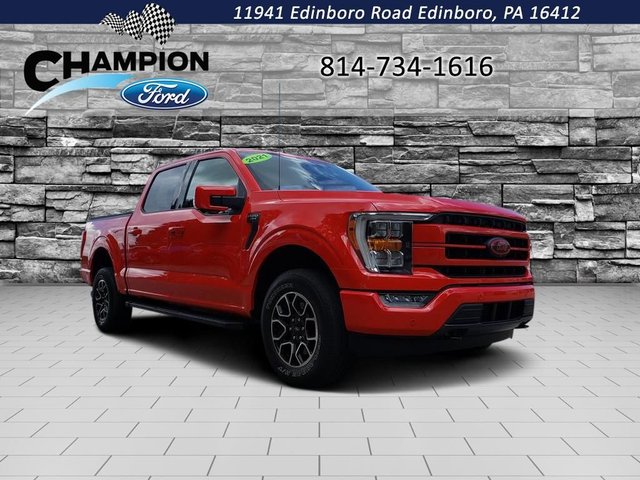 2021 Ford F-150 Lariat Crew Cab 4x4 Sport Appearance Pkg 3.5 EcoBo