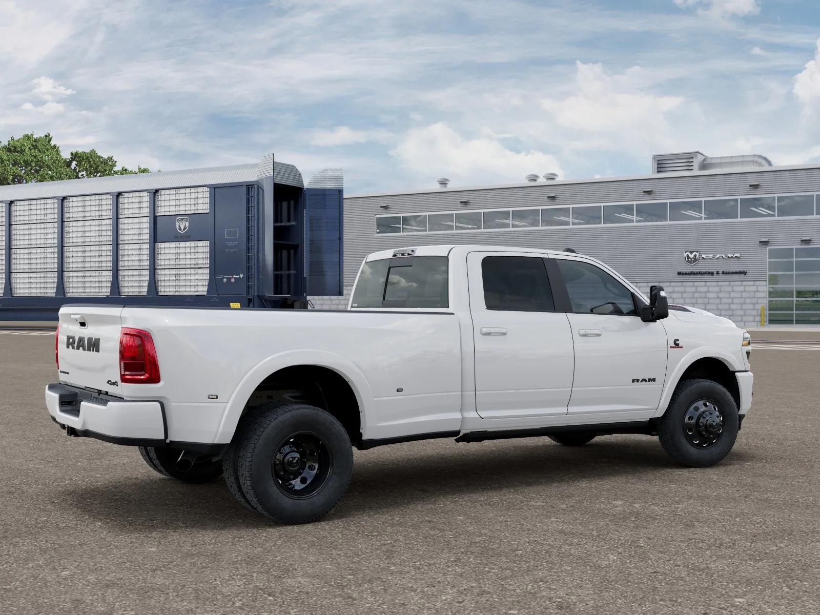 New 2026 Bright White Clear-Coat Exterior Paint RAM Limited image 2