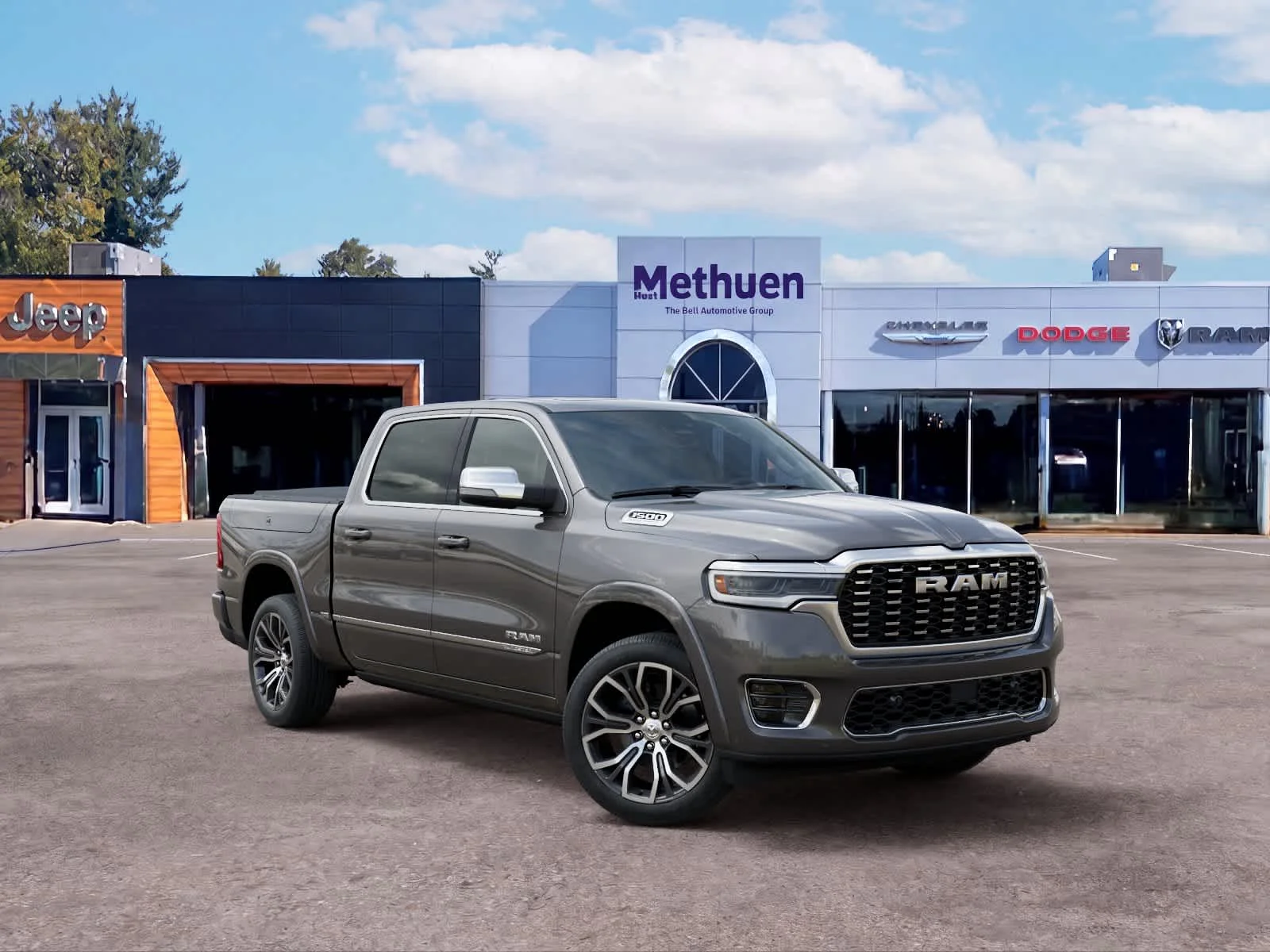 New 2027 Granite Crystal Metallic Clearcoat Ram Tungsten image 5