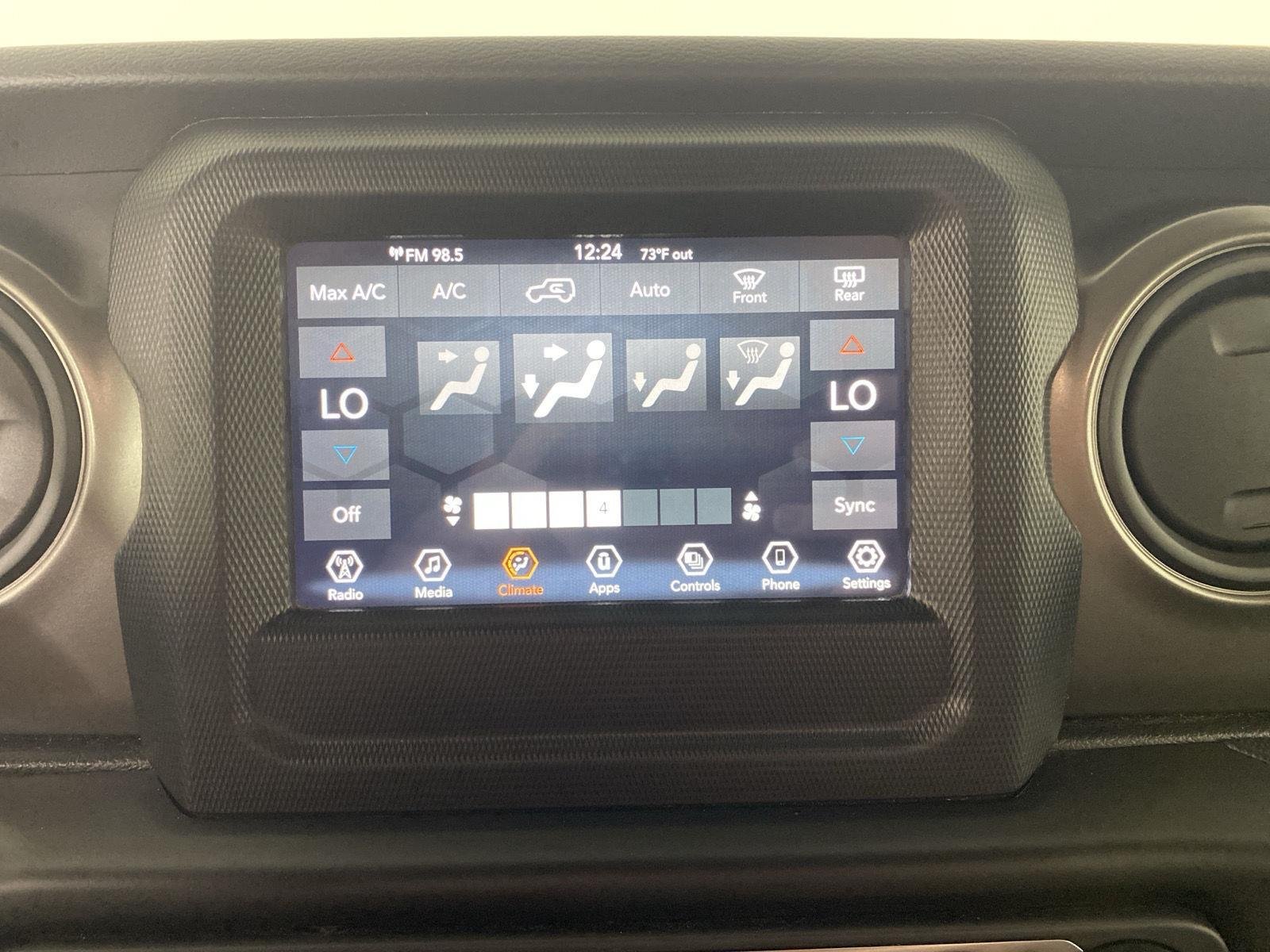 Used 2022 Black Clearcoat Jeep Unlimited Sport S image 4