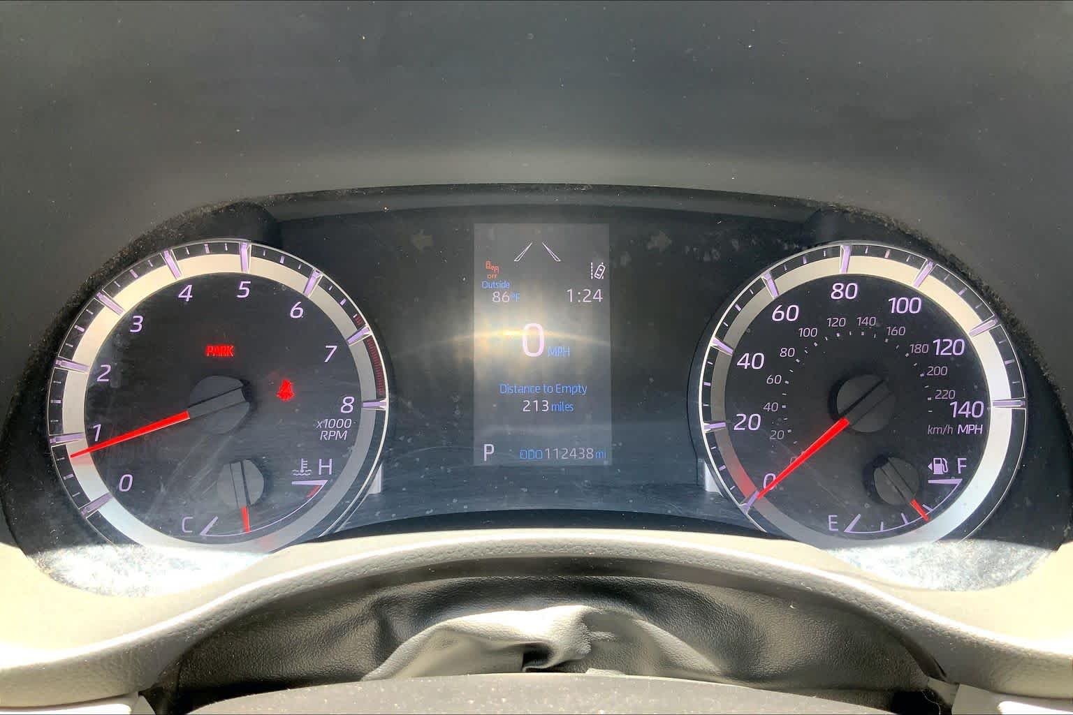 Used 2021 Magnetic Gray Metallic Toyota LE image 26