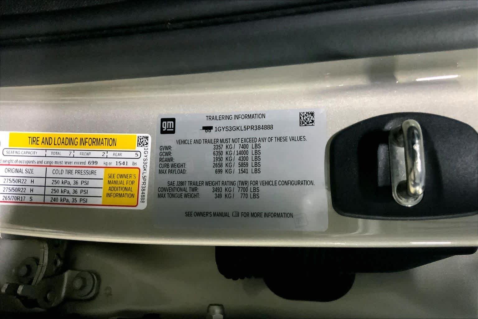Used 2023 Sandstone Metallic Cadillac RWD Sport Platinum image 34