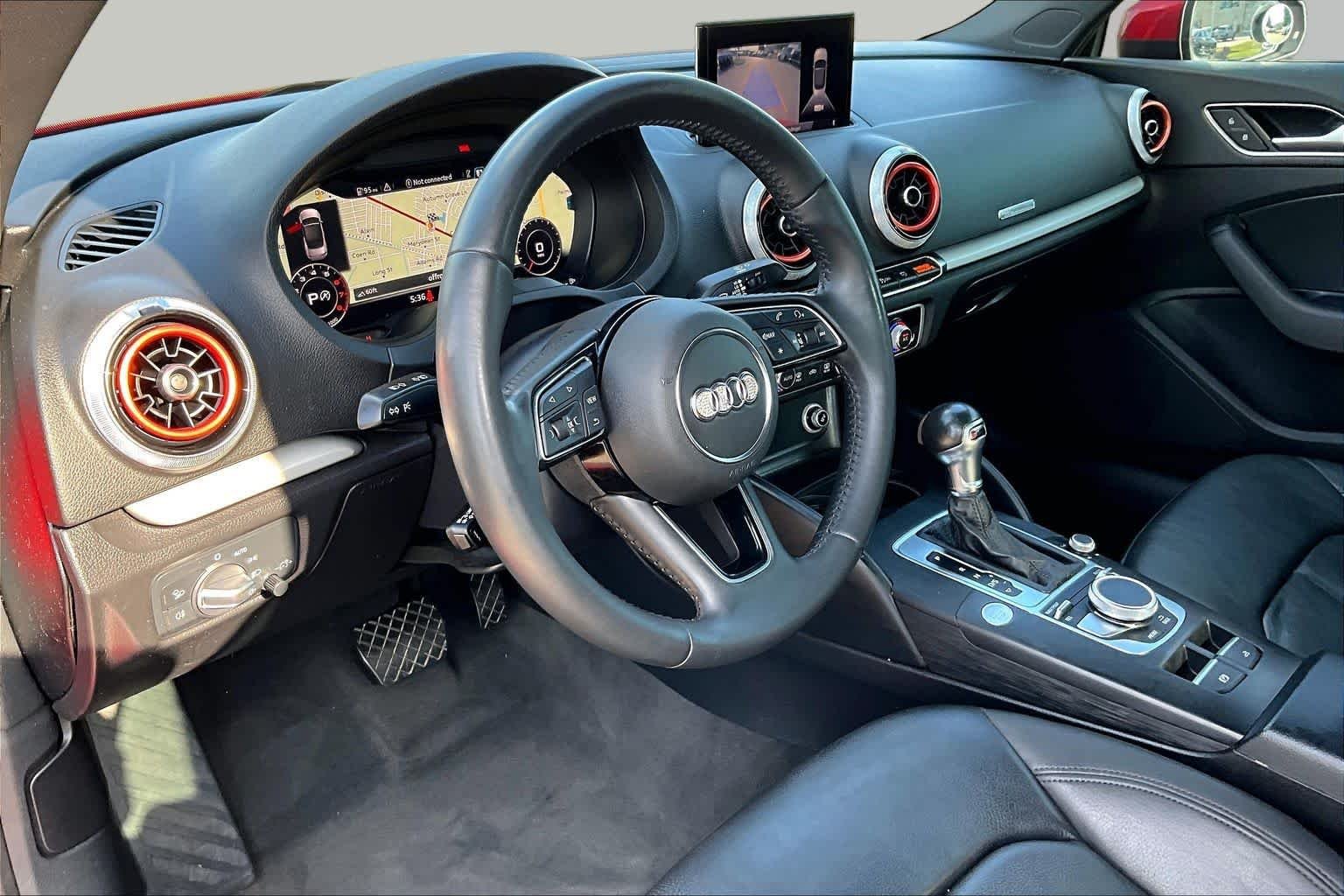 Used 2018 Tango Red Metallic/Black Roof Audi Premium image 16