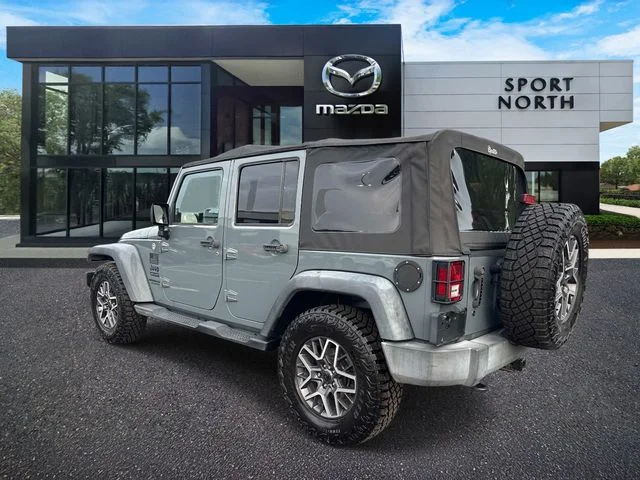 Used 2015 Gray Jeep Unlimited Sport image 5