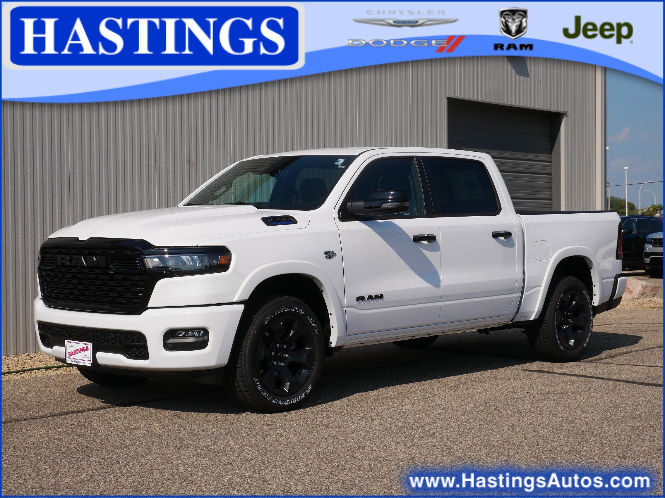 New 2026 Bright White Clearcoat Ram Big Horn image 1