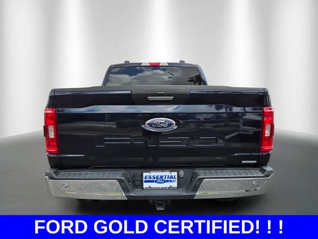 Certified Used 2023 Blue Metallic Ford XLT image 4