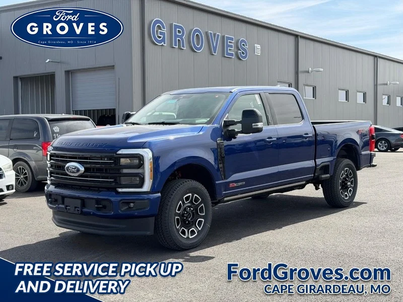 New 2026 Argon Blue Metallic Ford F-250® Platinum® image 1