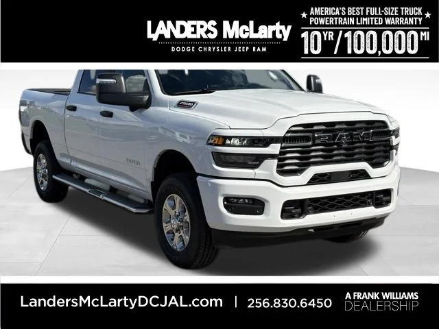 New 2026 Bright White Clearcoat RAM Big Horn image 1