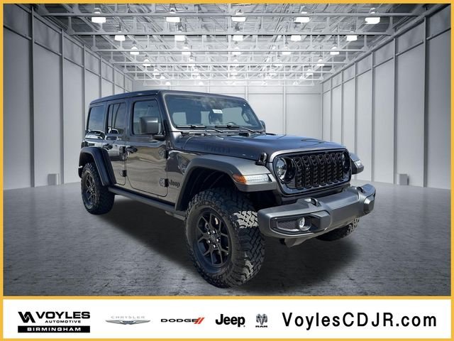 New 2026 Gray Jeep Willys image 1
