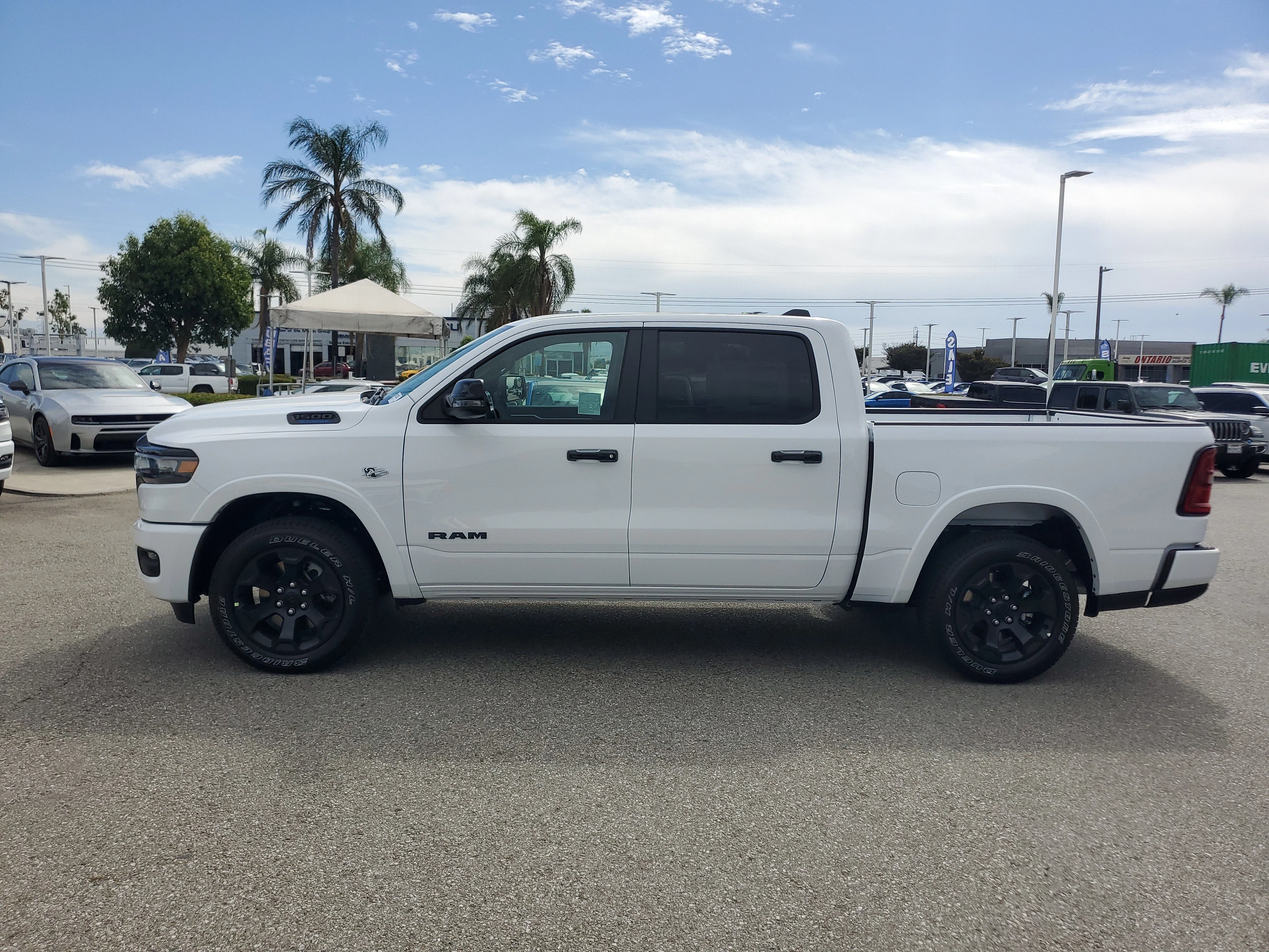 New 2026 Bright White Clear-Coat Exterior Paint RAM Big Horn/Lone Star image 7