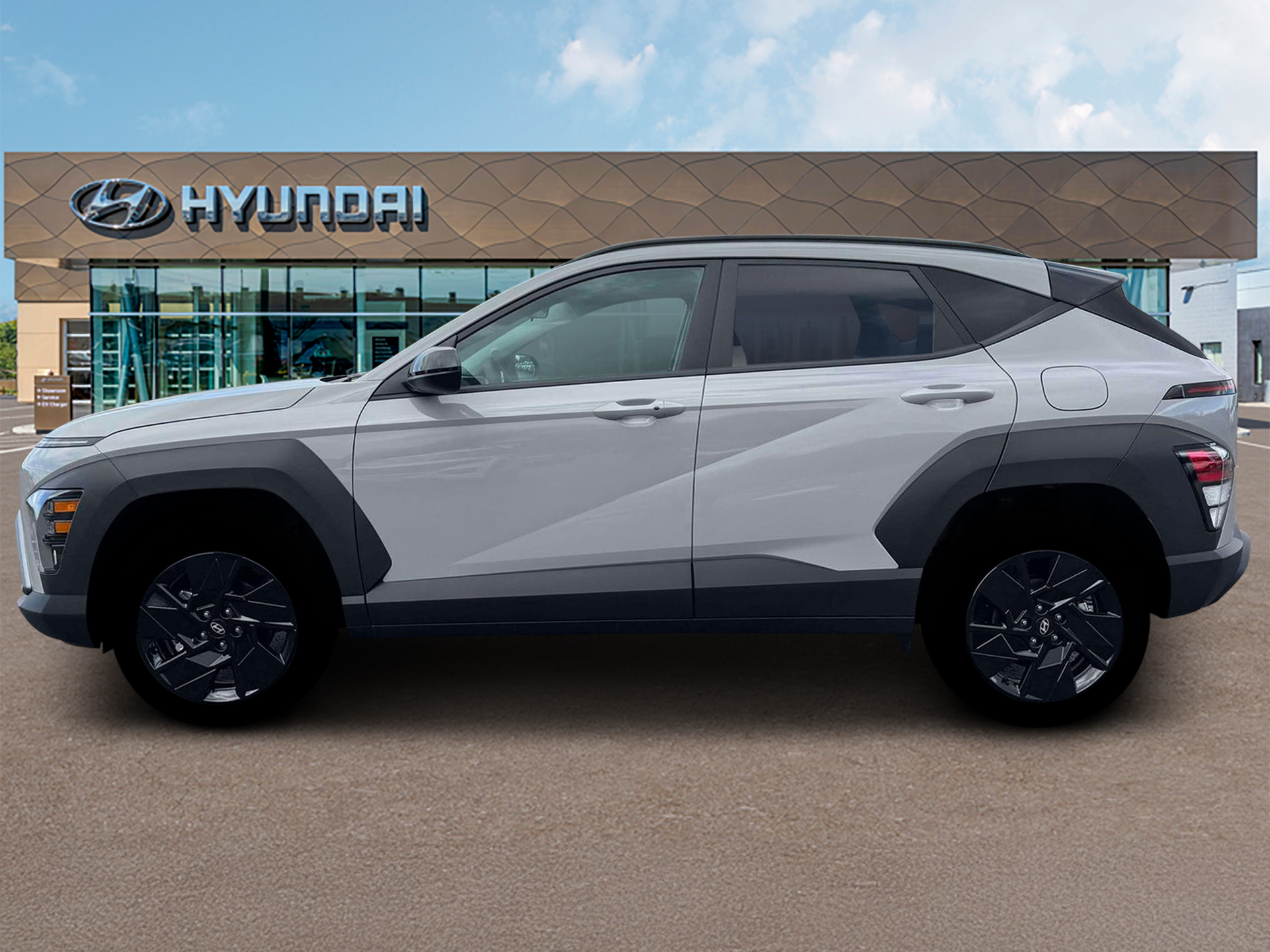 New 2026 Gray Hyundai SEL Sport AWD image 3