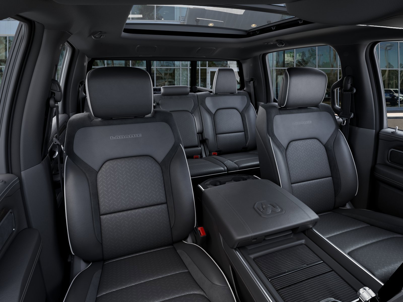 New 2026 Diamond Black Crystal Pearlcoat RAM Laramie image 16