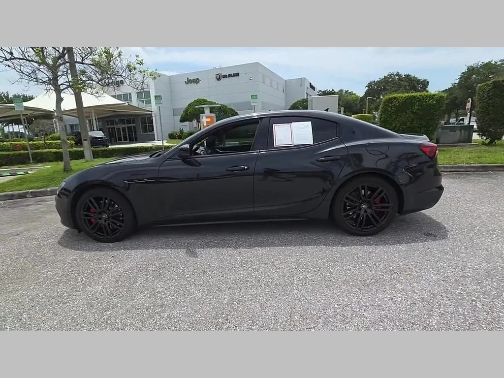 Used 2023 Nero Noctis Black Maserati Modena image 48