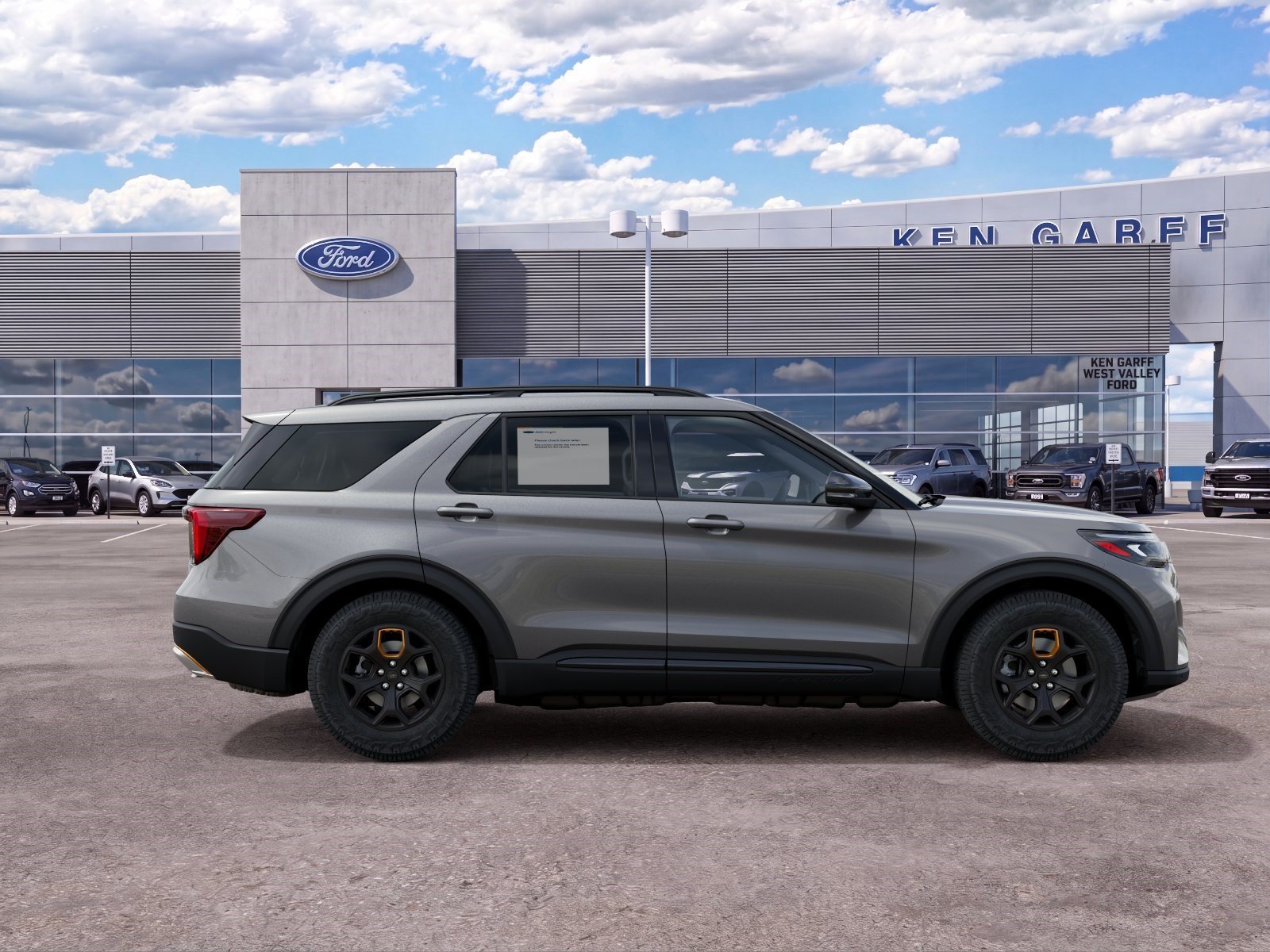 New 2027 Carbonized Gray Metallic Ford Tremor image 5