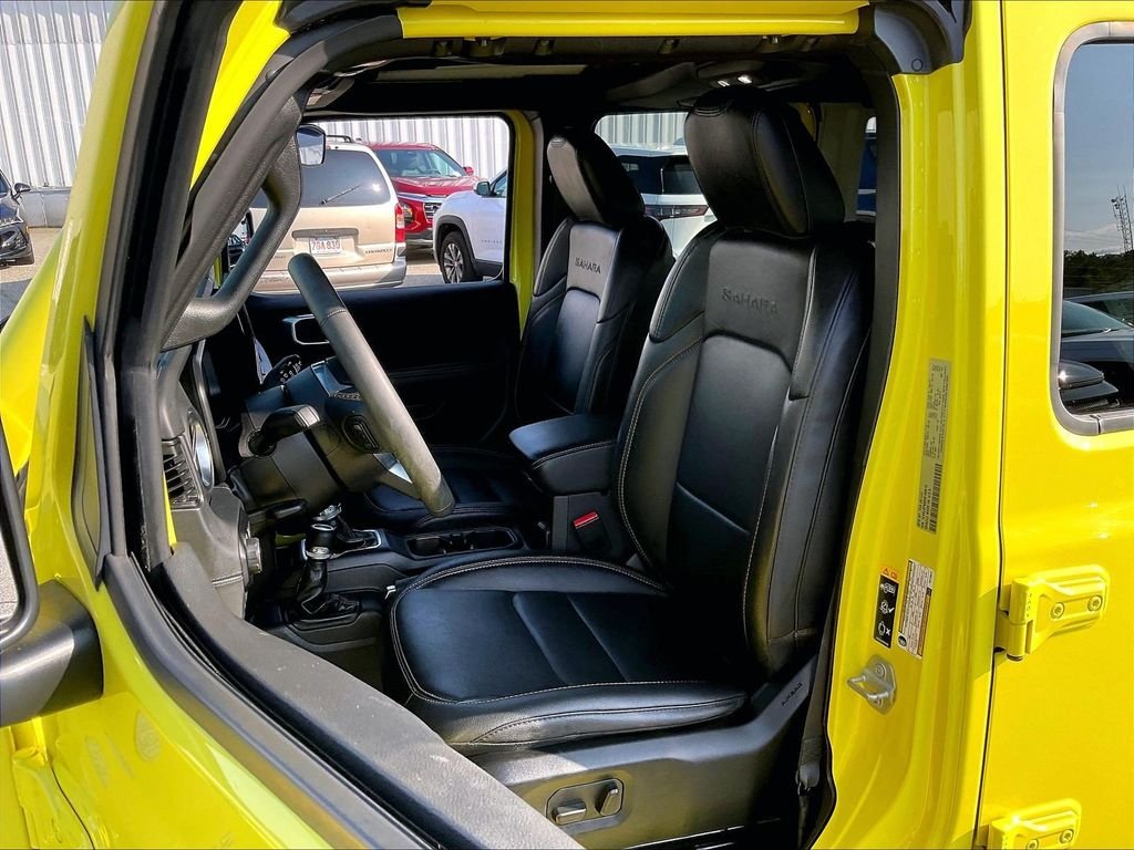 Used 2024 Yellow Jeep Sahara 4xe image 10
