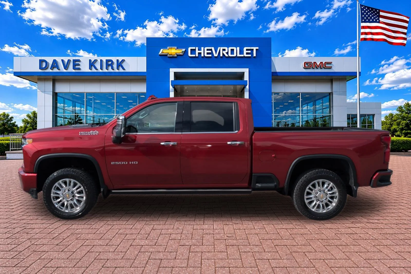 Used 2022 CHERRY RED TINTCOAT Chevrolet High Country image 6